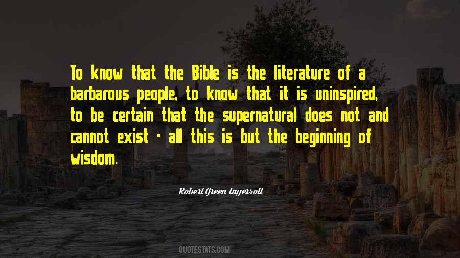Quotes About Wisdom Bible #316666