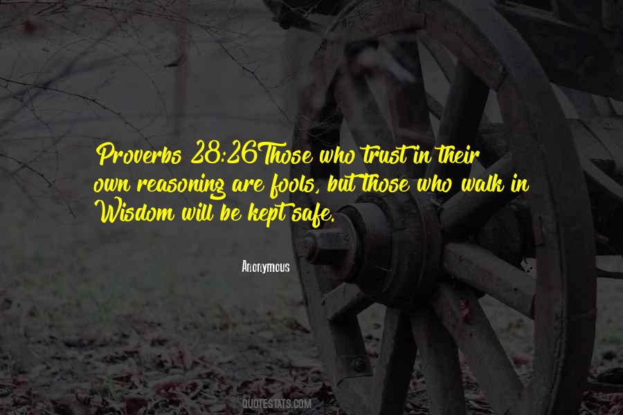 Quotes About Wisdom Bible #741802