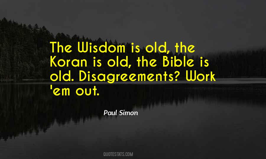 Quotes About Wisdom Bible #752240