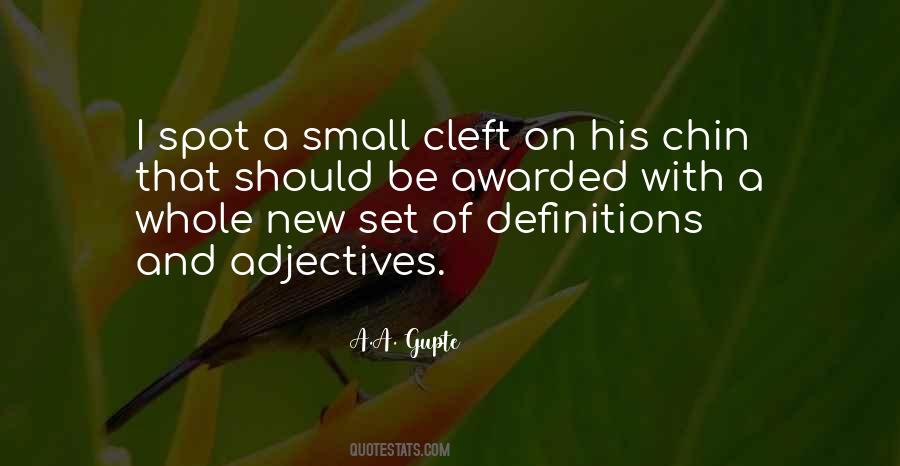 Quotes About Cleft #489527