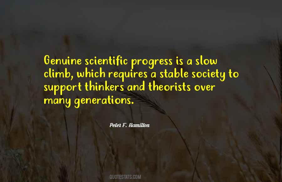 Quotes About Scientific Progress #932412