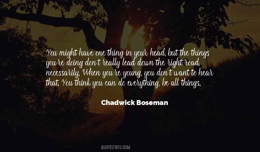Chadwick's Quotes #884783