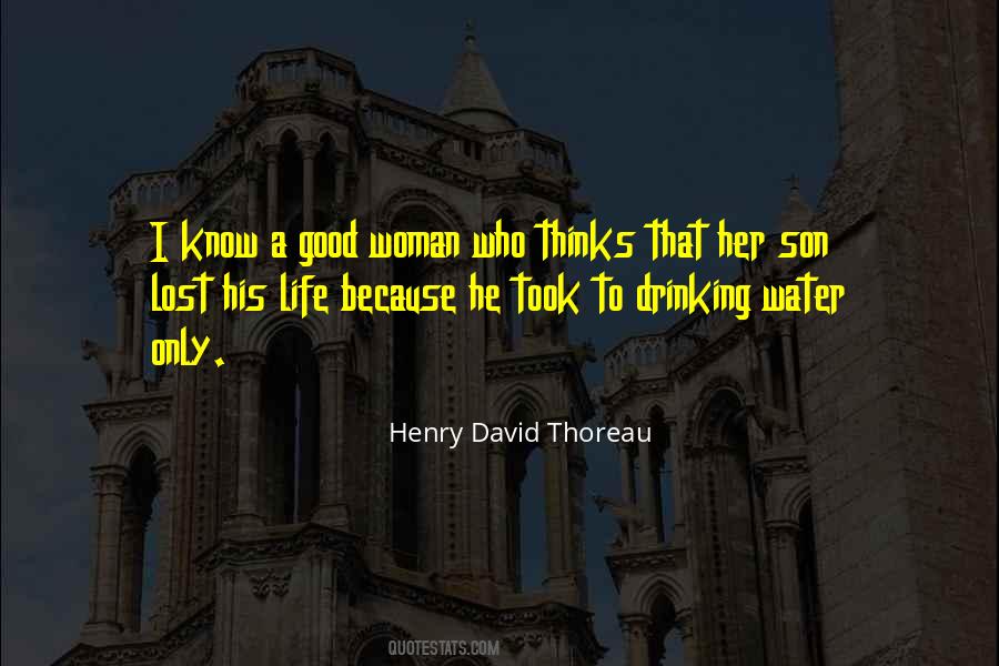 Quotes About Drinking Water #1112128