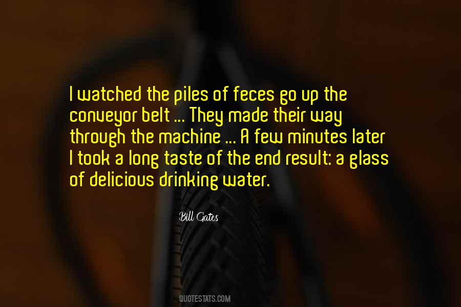 Quotes About Drinking Water #1370214