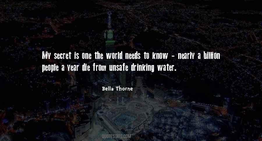 Quotes About Drinking Water #380905