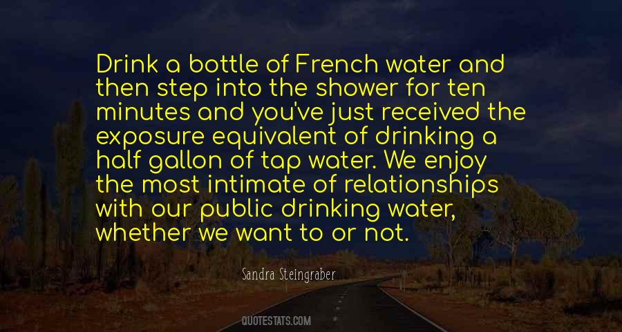 Quotes About Drinking Water #966302