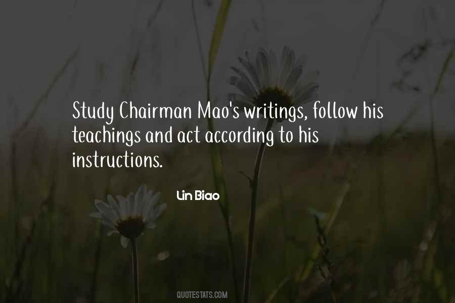 Chairman's Quotes #1557492