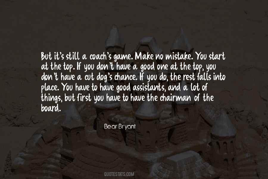Chairman's Quotes #981486