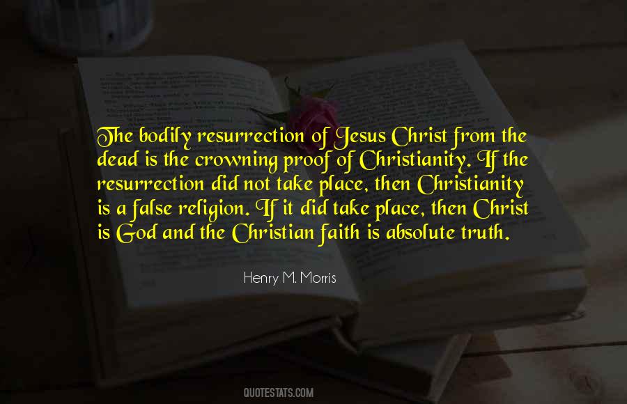 Quotes About The Resurrection Of Jesus Christ #1790305
