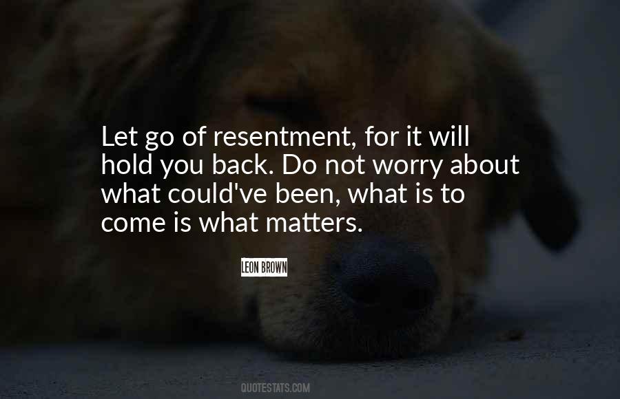 Quotes About What Matters #1217209