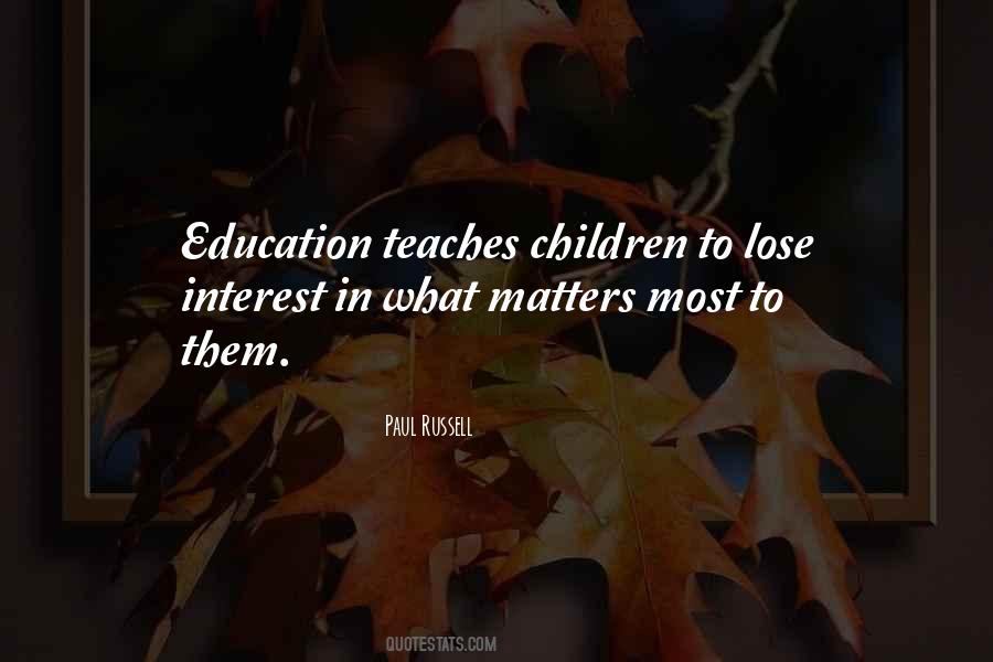 Quotes About What Matters #1246907