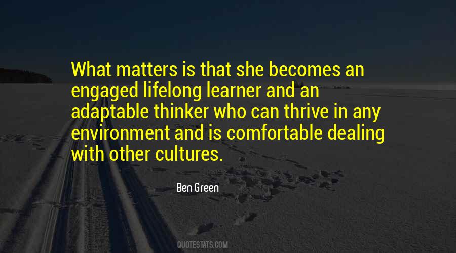 Quotes About What Matters #1337790