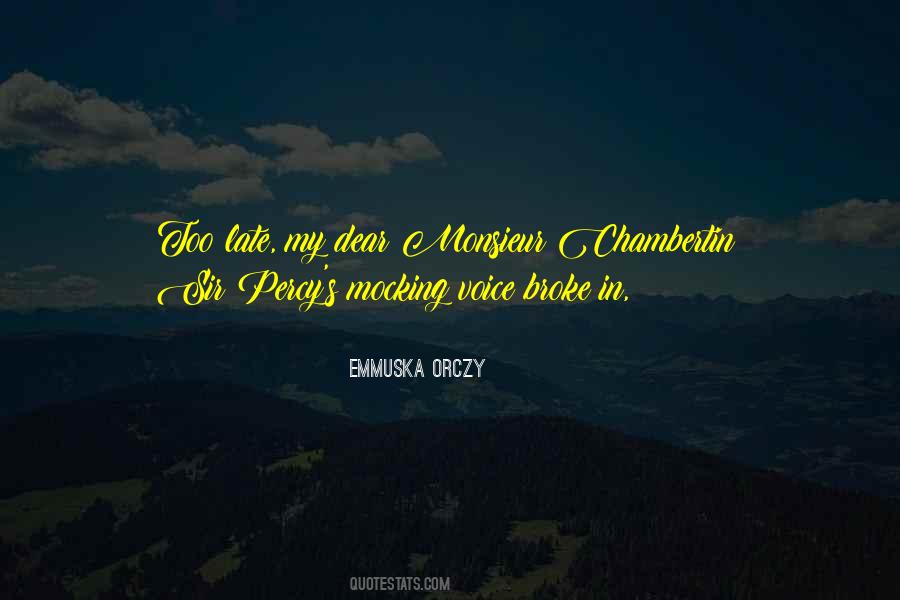 Chambertin Quotes #503770