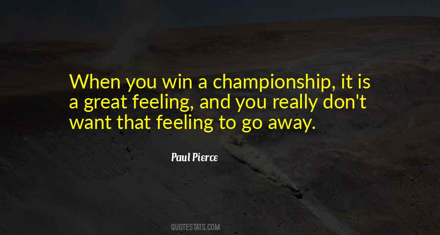 Championship Quotes #1213403