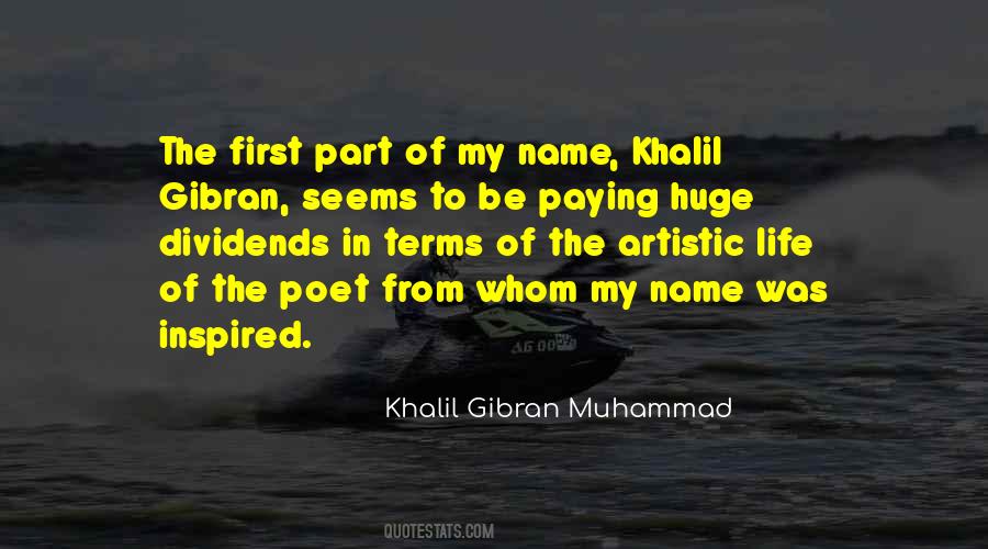 Quotes About Gibran #1394969
