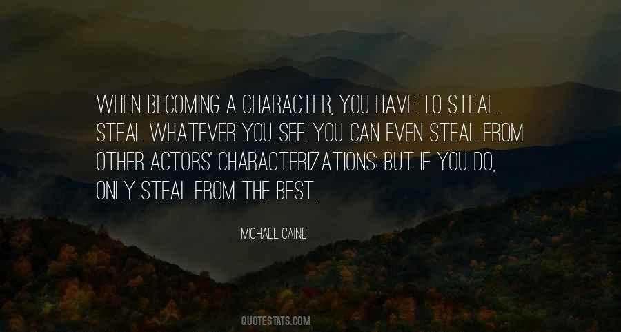 Characterizations Quotes #1130481