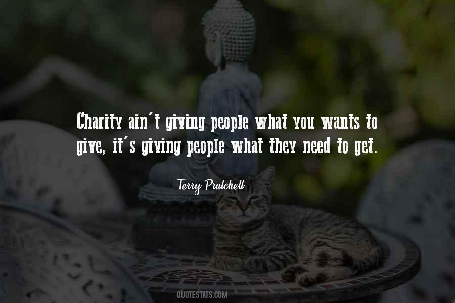 Charity's Quotes #331124