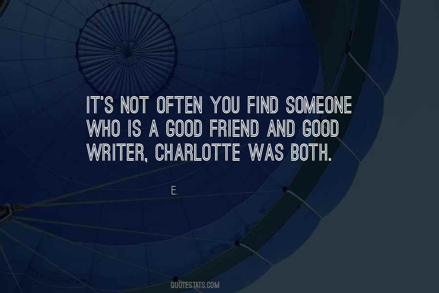 Charlotte's Quotes #114310