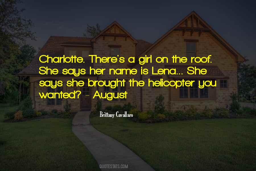 Charlotte's Quotes #227405