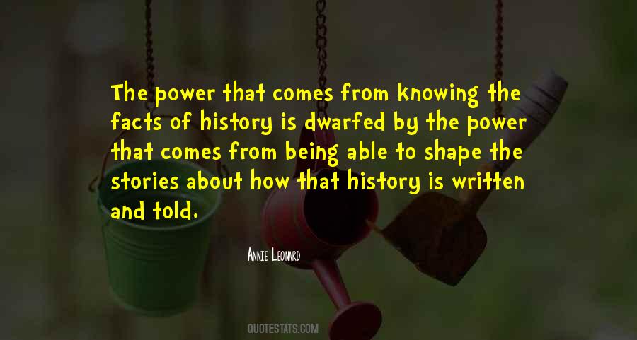 Quotes About The Power Of Stories #1096357