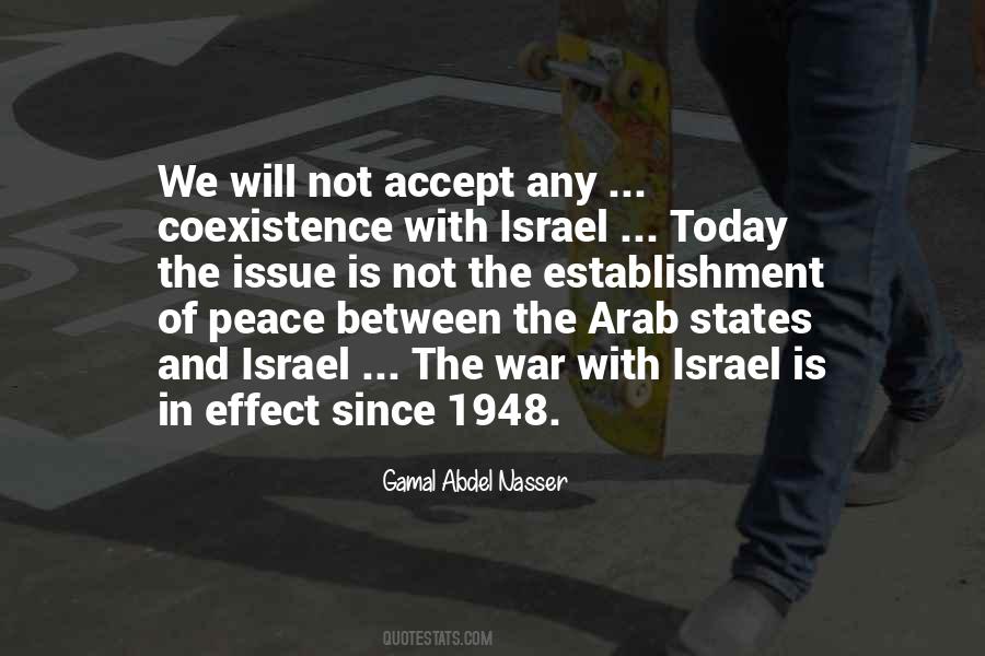 Quotes About Peace In Israel #1529372