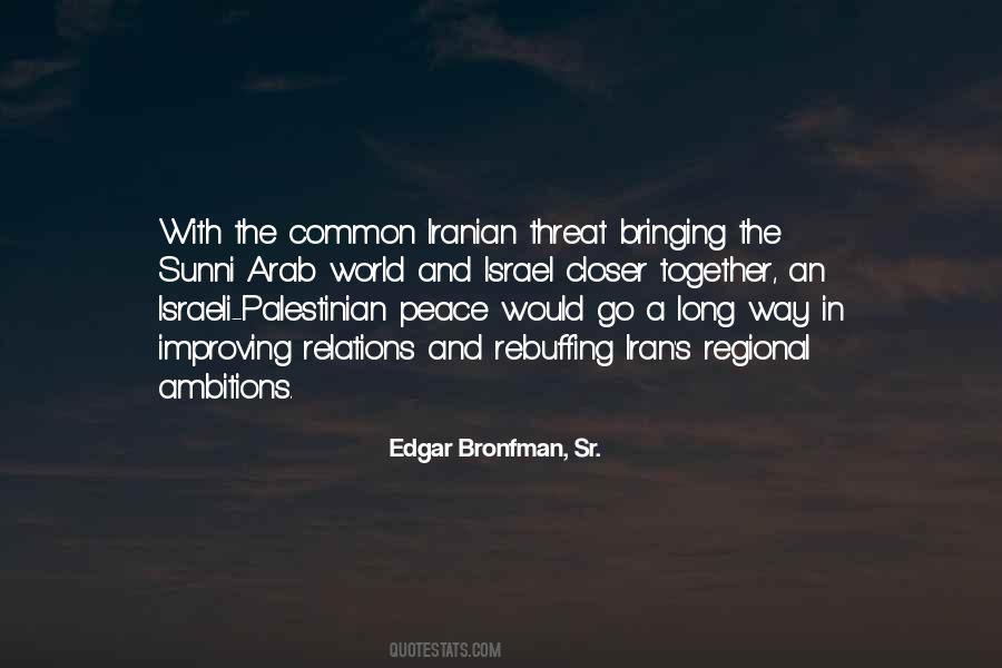 Quotes About Peace In Israel #1671230