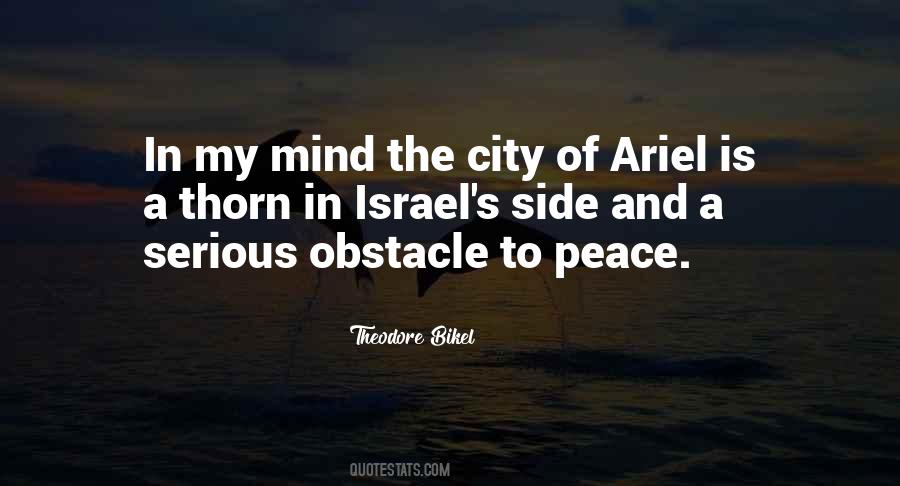 Quotes About Peace In Israel #1694912