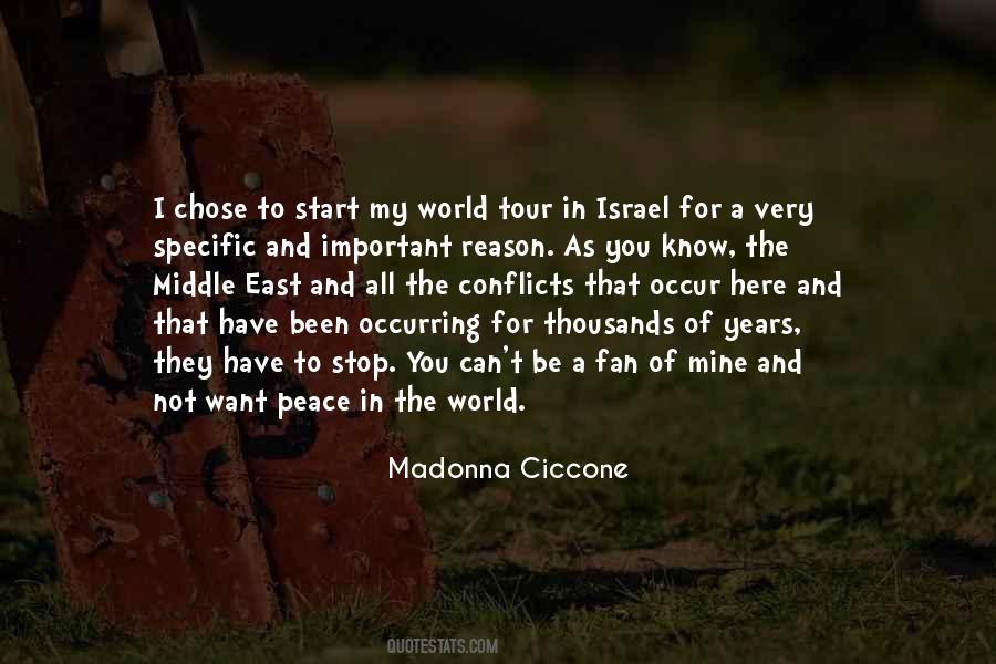 Quotes About Peace In Israel #1847866