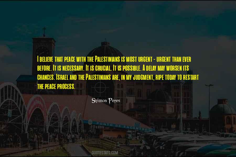 Quotes About Peace In Israel #579343