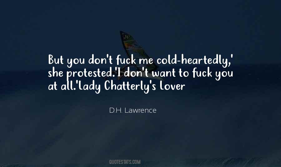 Chatterly's Quotes #880786