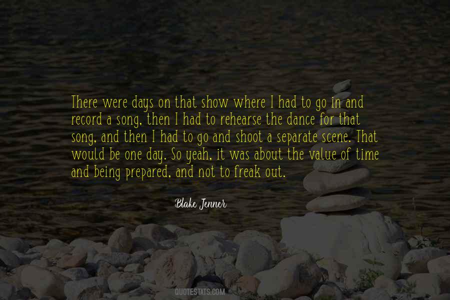 Quotes About Song And Dance #658220