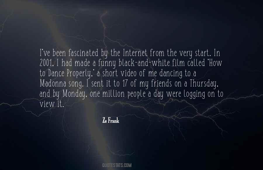 Quotes About Song And Dance #861173