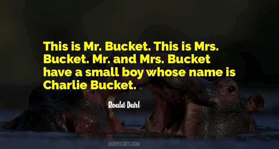 Quotes About Charlie Bucket #46042
