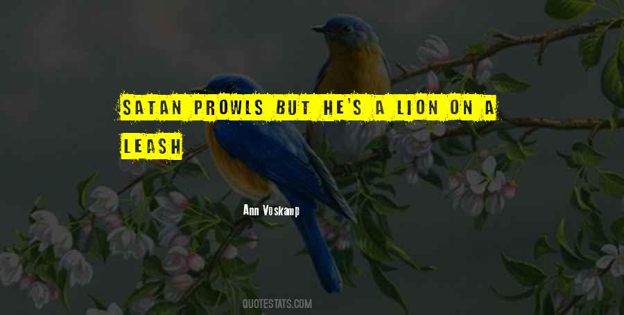 Quotes About A Lion #1102071