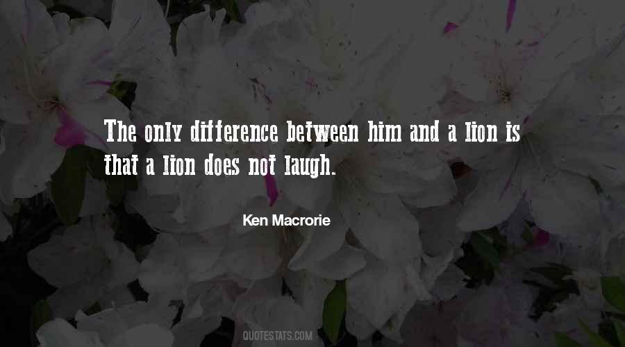 Quotes About A Lion #1143734