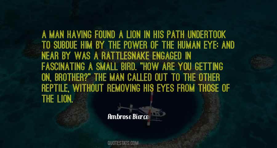 Quotes About A Lion #1395551