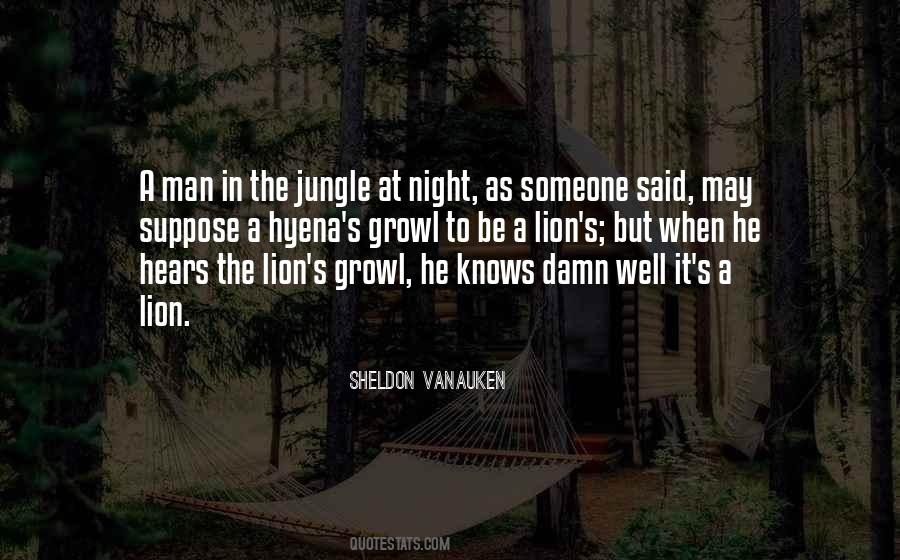 Quotes About A Lion #1426930