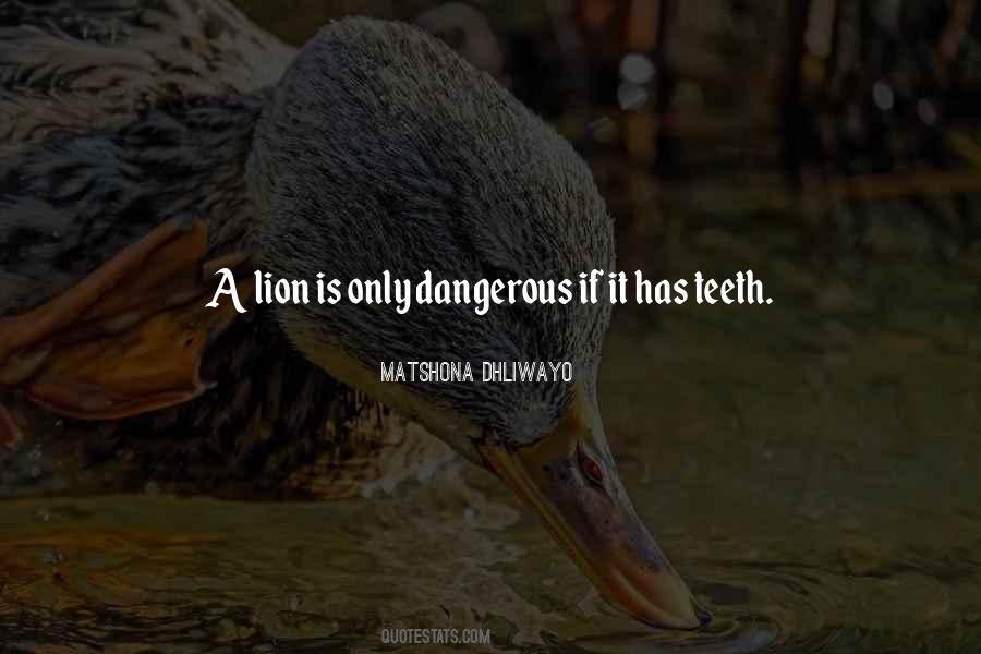 Quotes About A Lion #943984