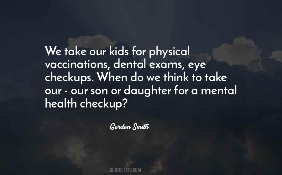 Checkups Quotes #481459