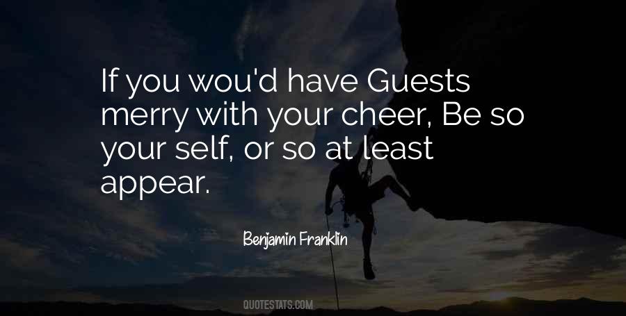 Cheer'd Quotes #513573