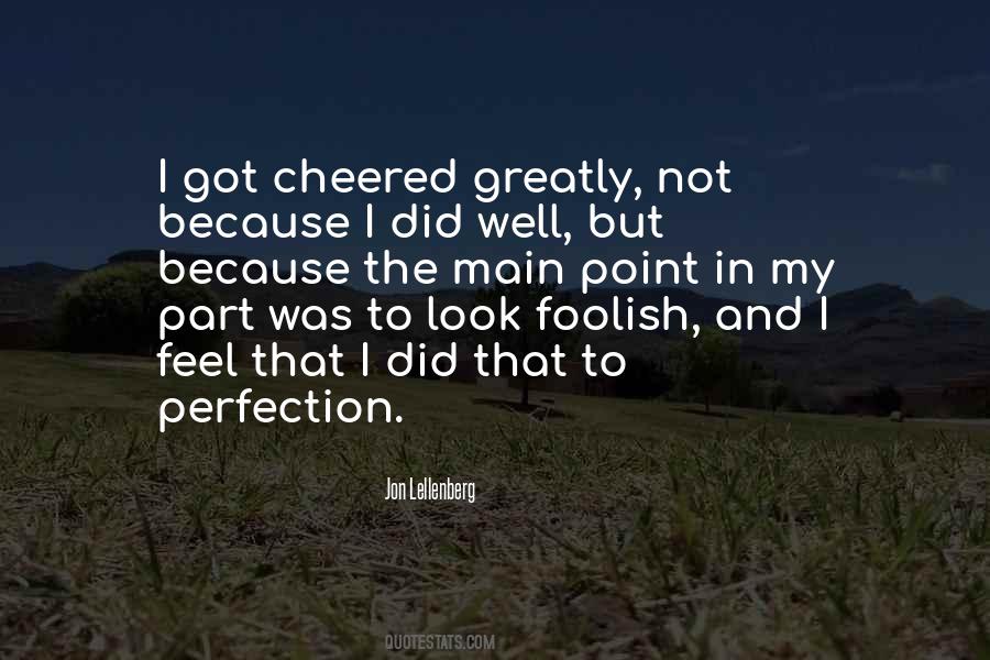 Cheered Quotes #1866838