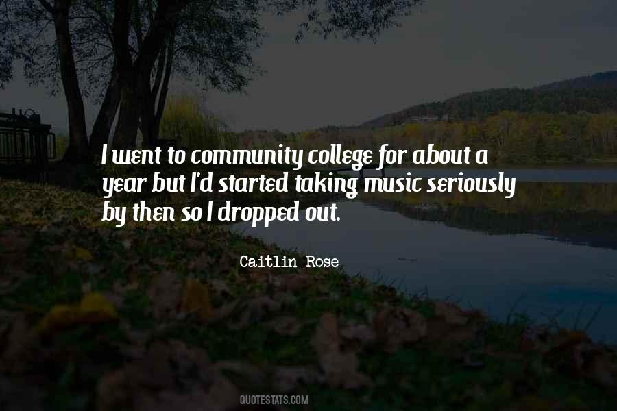 Quotes About Community College #1470215