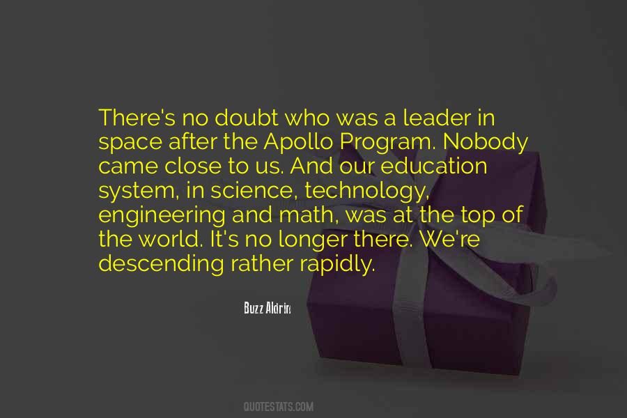 Quotes About The Apollo Program #1507099