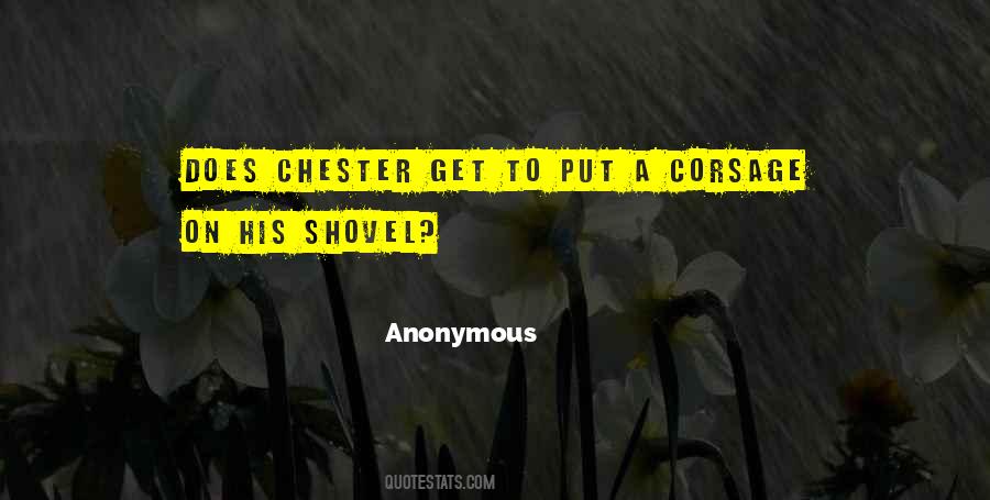 Chester's Quotes #130759