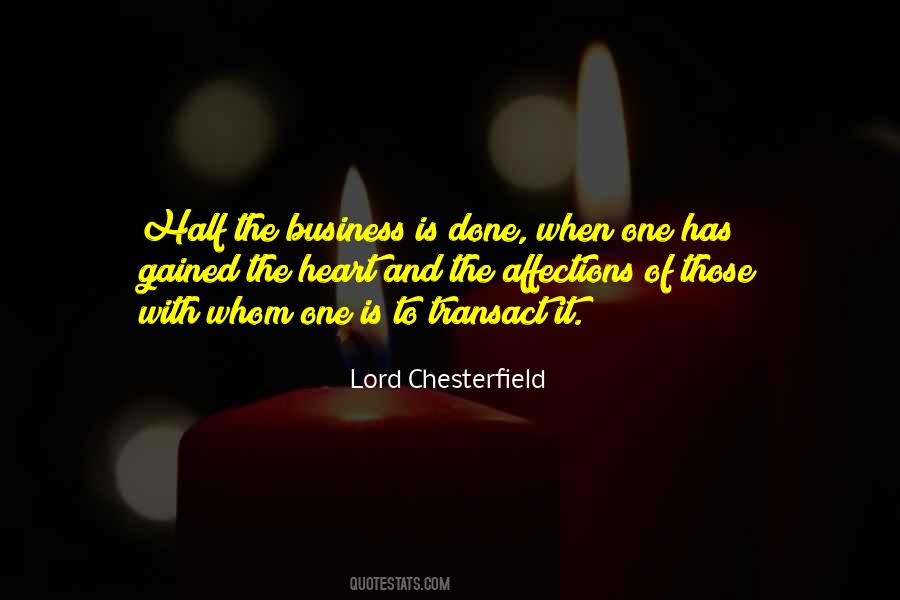 Chesterfield Quotes #152458