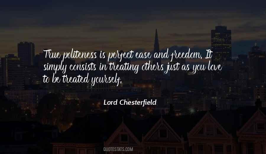 Chesterfield Quotes #182749