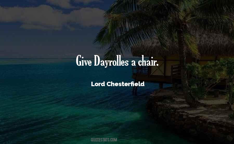 Chesterfield Quotes #315921