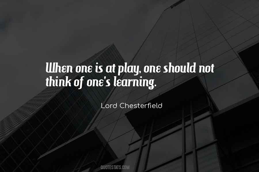 Chesterfield Quotes #401921