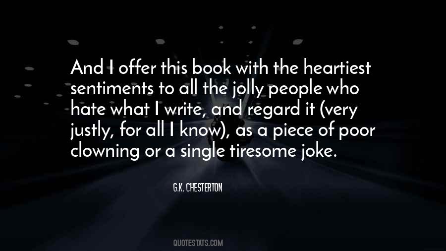 Chesterton's Quotes #10715