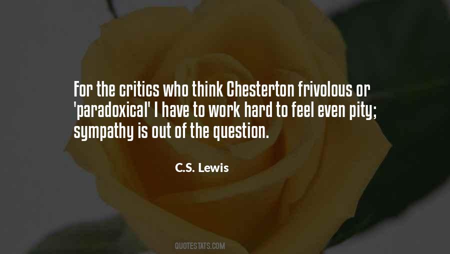 Chesterton's Quotes #1193881